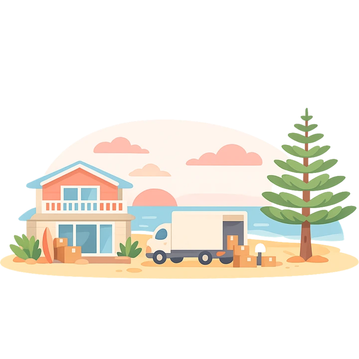 House Removals in beachside Newcastle